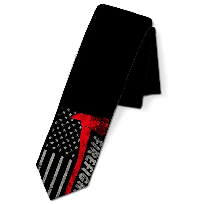 Classic Fashion Men's Tie 2024 Suit accessories NeckTies Printed Polyester Ties 8 cm Necktie for Women 6S-LD43 - Free Item