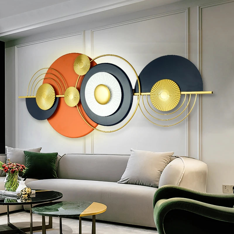Contemporary Light Luxury Creative Background Sconce for Home Living Room Bedroom Decor Wall LED Picture Lamp