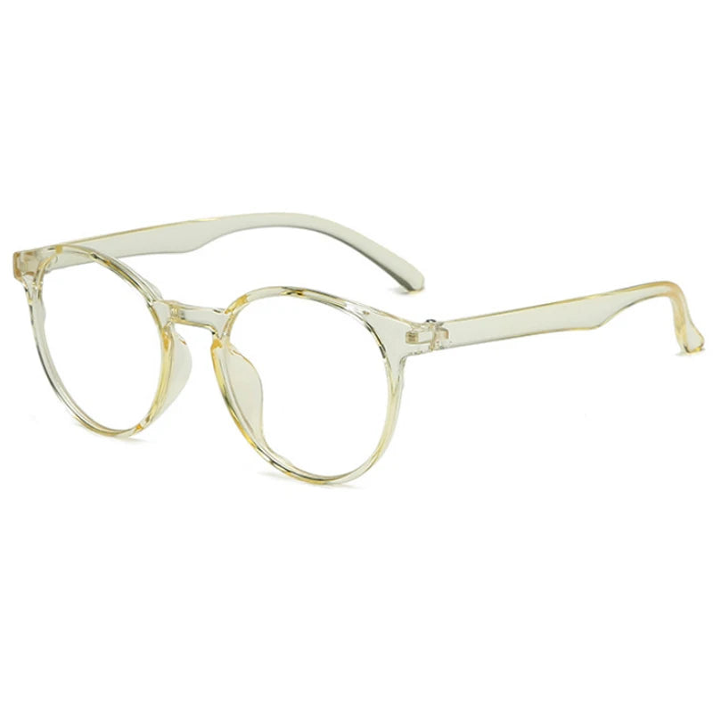 2020 Fashion Classic Round Glasses Black Frame Women Clear Lens Myopia Glasses Men Vintage Eyeglasses Optical Spectacle Frames