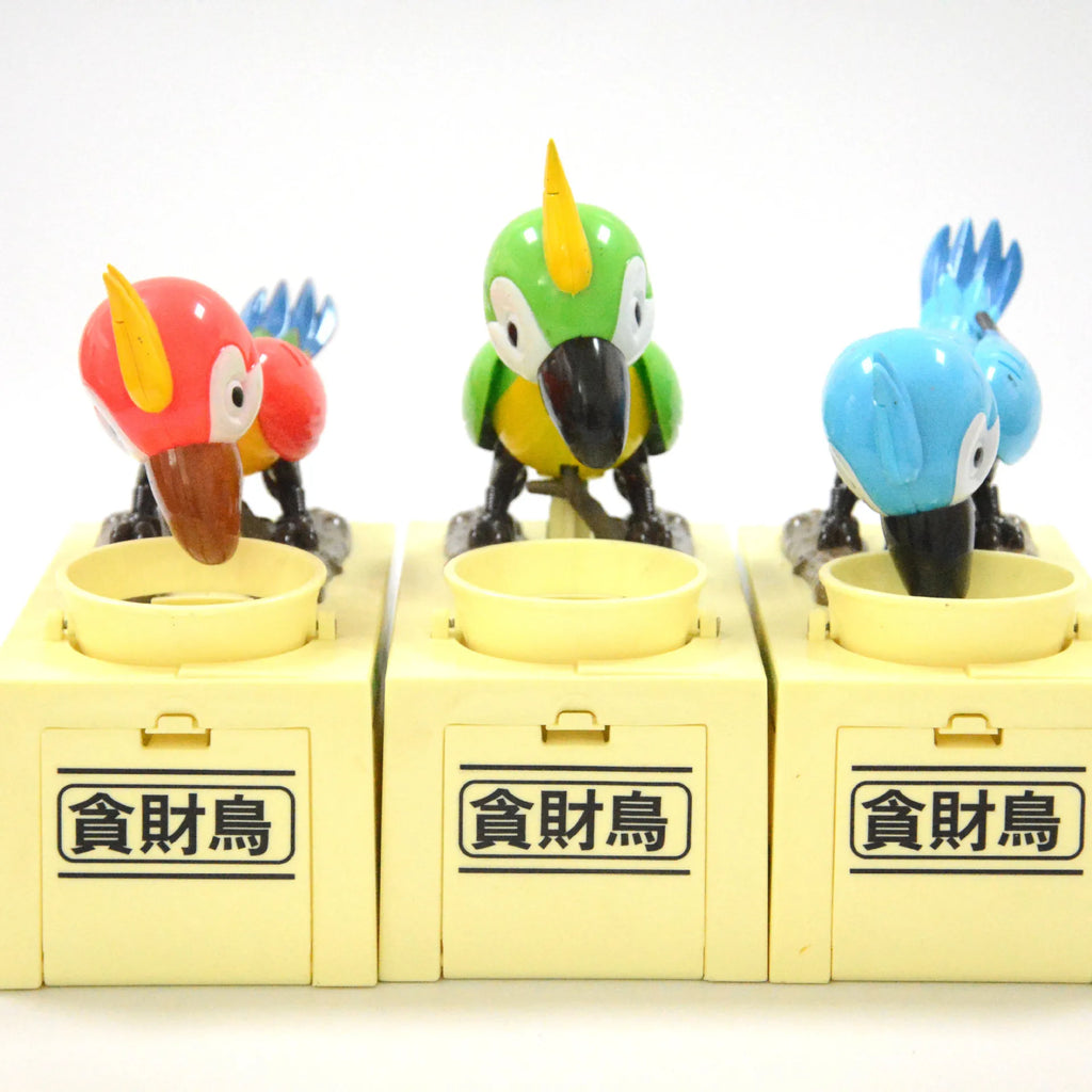 Gifts for children, birds, money, piggy bank, greedy, greedy, bird, parrot, piggy bank, children's room decoration