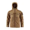 Autumn Winter Men's Vintage Pullover Hoodie Solid Color Long Sleeve Coat Comfort Warm Style Windbreaker Jacket Custom