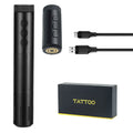 XNET Portable Wireless Tattoo Pen Machine with Double Battery for Beginners Permanent Makeup Eyebrow Scalp Small Body Tattoo