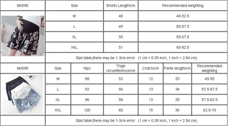 2024 Pregnant Women's Shorts Summer Wear Low-waisted Denim Shorts Summer Wear New Spring Loose Pants for Pregnant Women Clothes