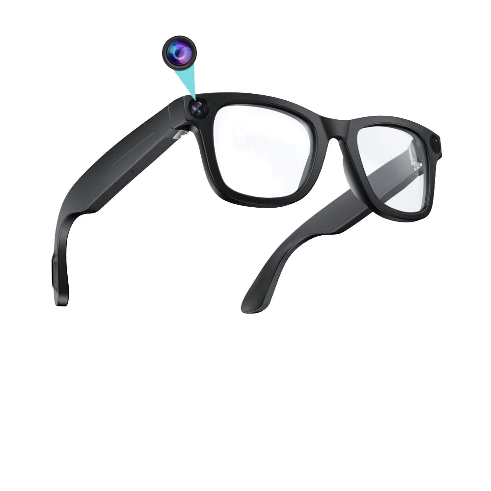AI Smart Glasses 800W HD Camera 32GB WIFI Transfer ChatGPT Gesture Control AI Translation Photography Smart Glass G300