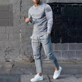 Spring Winter 2pcs t Shirts Pants Set Men Casual Fashion Set Sport Tracksuit Basketball Jogging Suit Men Clothing Streetwear