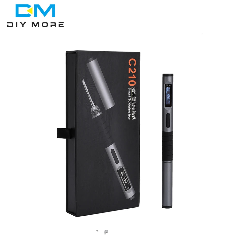 DC9-20V Adjustable Temperature Soldering Iron 100-450℃ Welding Solder Rework Station PD 100W Portable Repair Tool