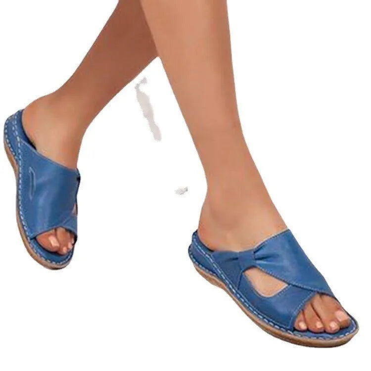 New States Large Size slippers for Women Home Indoor and Outdoor Thick Sole Breathable slippers Ladies Sandals Wholesale