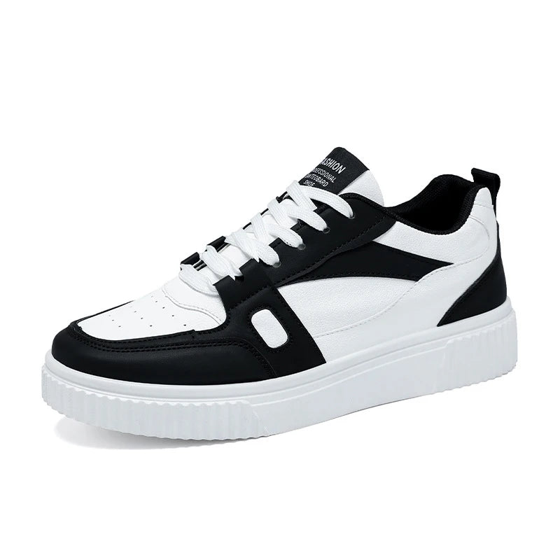 Y 39-48 Plus Size Men's New Low-top Sneakers Casual and Versatile Platform Sole Heightened Small White Shoes