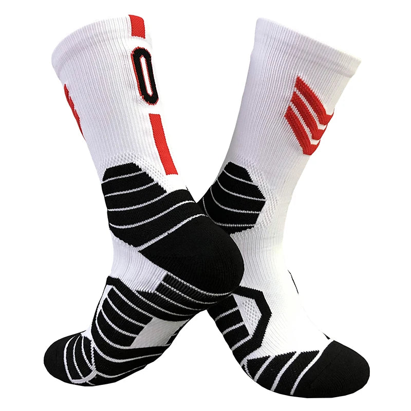 Morant Twelve BOS Basketball Player Star Thick Sport Crew Man MEM USA Socks Digital Number No12 Point Guard Golden State US Team