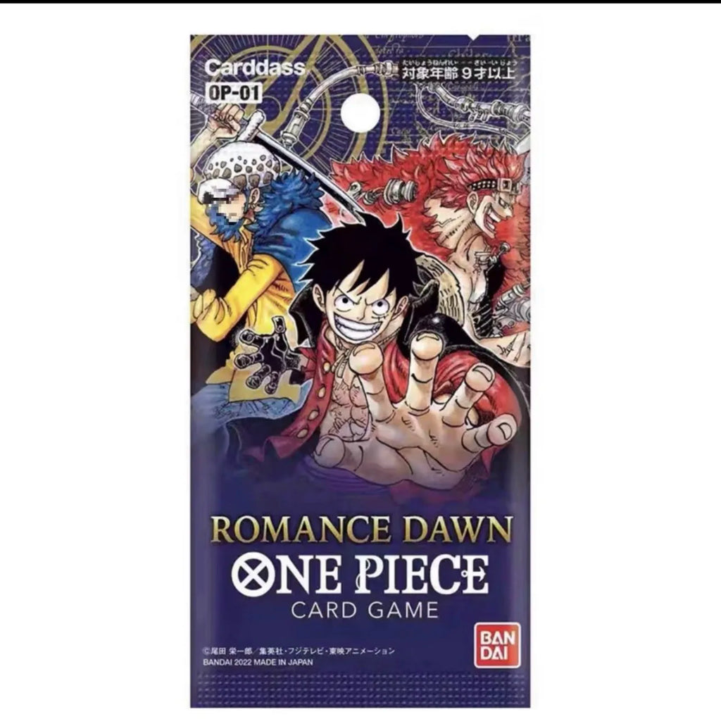 Card Game OP-01 Romance Dawn Booster Box Japan Version Sealed TCG Collectible Senwell Paper (>14Y)