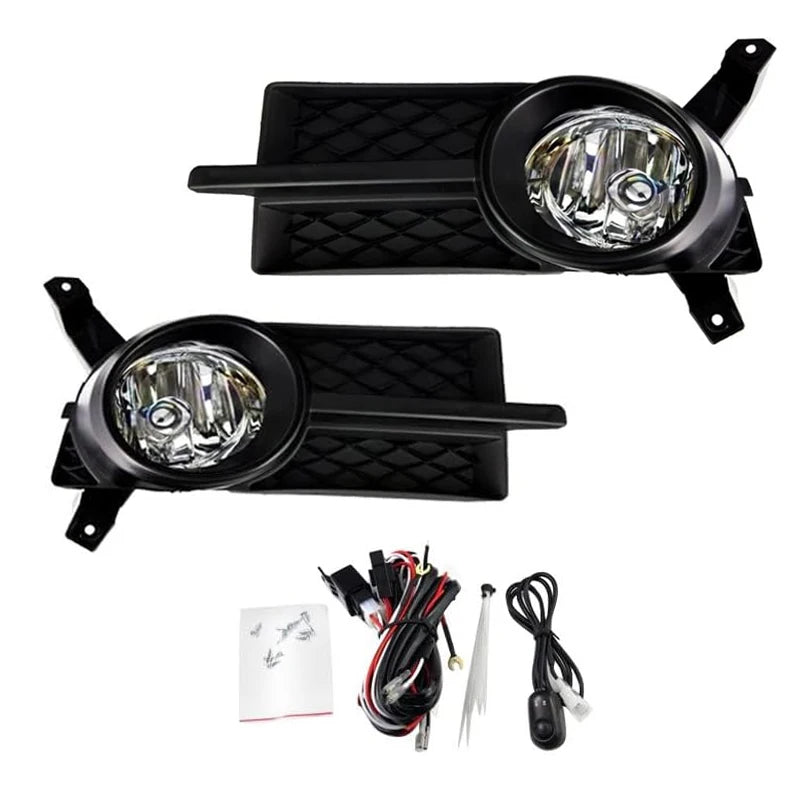 Fog Light Lamp for chevrolet Chevy Aveo Lova PT G3 WAVE Daewoo Gentra 2006 2007 2008 2009 2010 2011 with Switch Wiring Kit