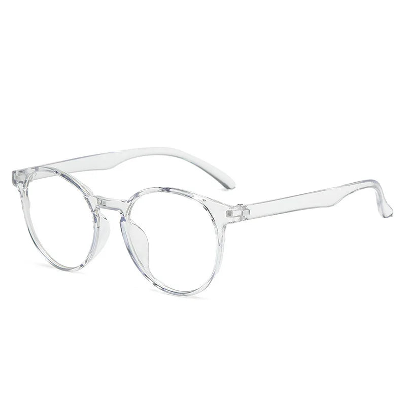 2020 Fashion Classic Round Glasses Black Frame Women Clear Lens Myopia Glasses Men Vintage Eyeglasses Optical Spectacle Frames