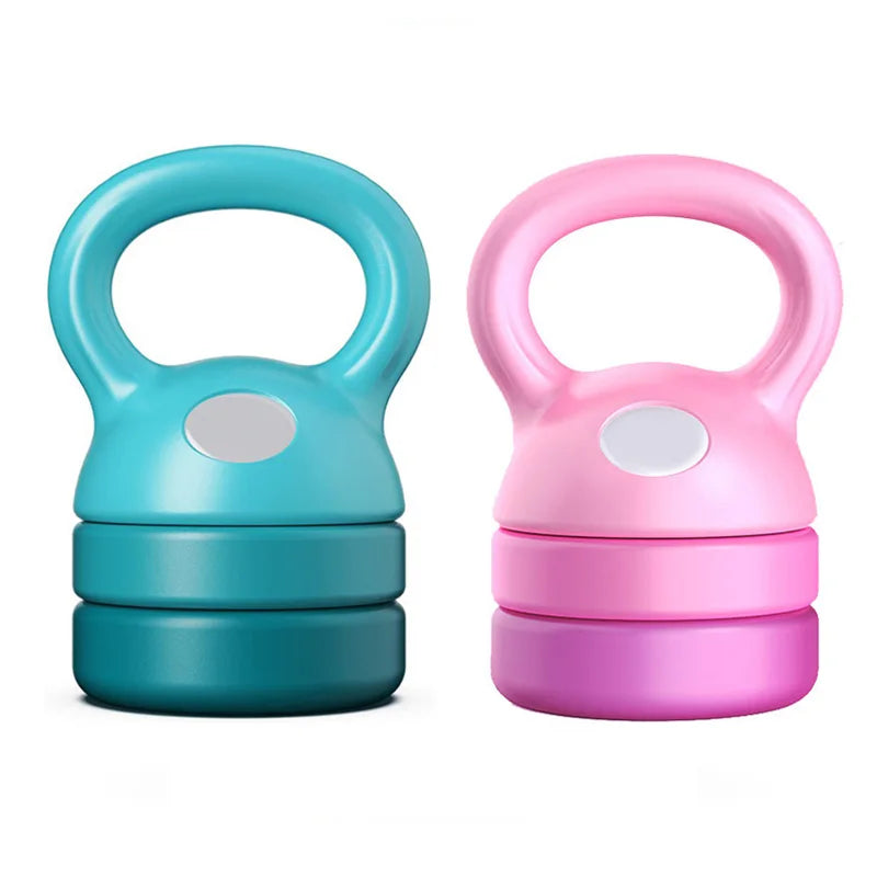 Adjustable Kettlebells Set Women Men Home Gym Training Weights Lifting Workout 5lbs 8lbs 9lbs 12lbs