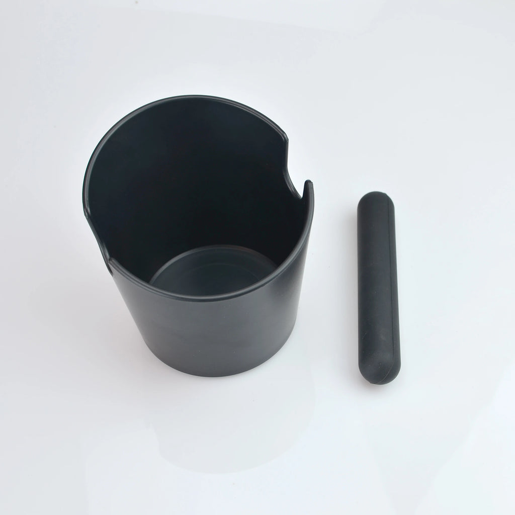 Wholesale Coffee Accessories Round Plastic Grind Container Espresso Knock Box