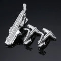 High Quality Cuff links necktie clip for tie pin for men's gift Classic pattern tie bars cufflinks tie clip set Men Jewelry