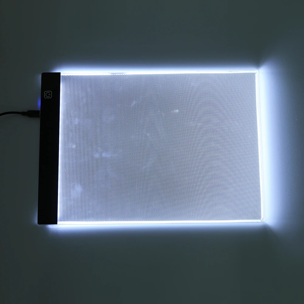 LED Graphic Tablet Writing Painting Light Box Tracing Board Copy Pads Digital Drawing Tablet Artcraft A4 Copy Table LED Board