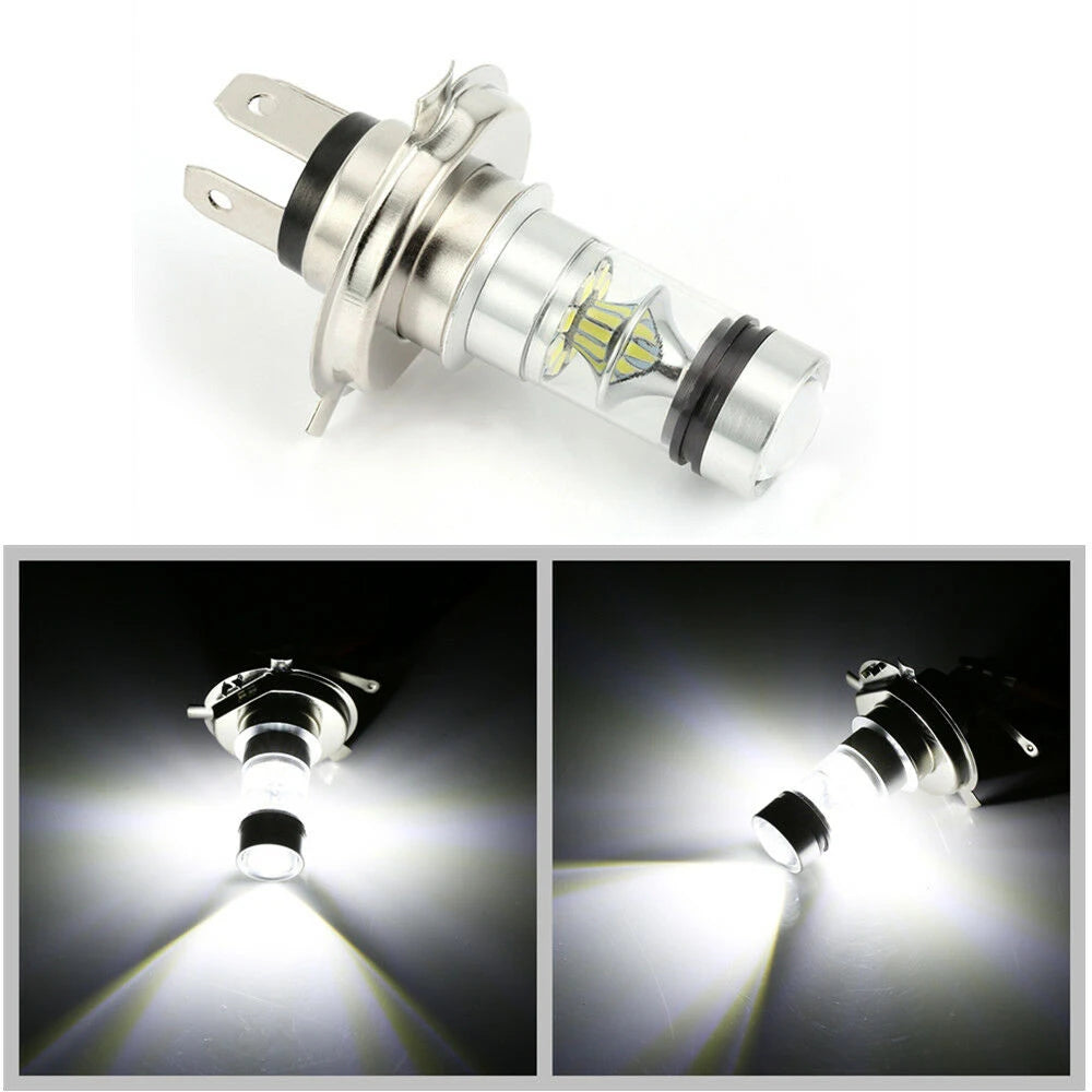 Car Head Light Lamp Fog Light  Bulb H4 LED 6000K 100W 20LED Super Bright Headlight 12V Car Styling Car Light Source