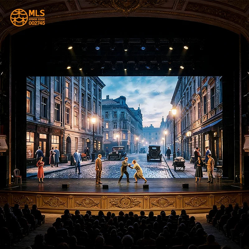 P1.2 COB LED Display Anti-Collision Seamless COB Video Wall Screen Supplier for Virtual Production XR Stage High Refresh Rate