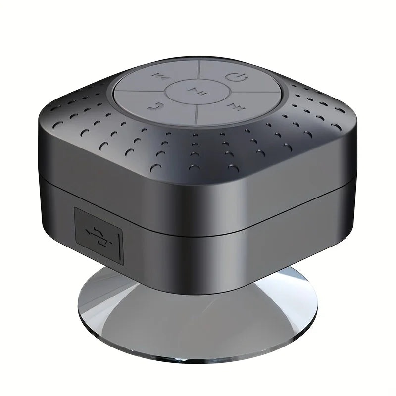Portable Mini for V5.3 Speaker Built-in Microphone Featuring Powerful Sound Effects Rich Bass Large Plastic Suction Cup
