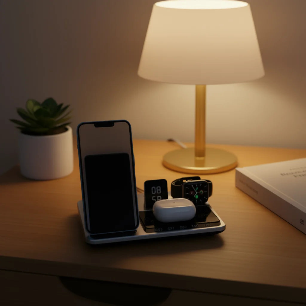 R11 Wireless Charging Stand 5V/1A Output QC3.0 for Smartphone Customizable Logo