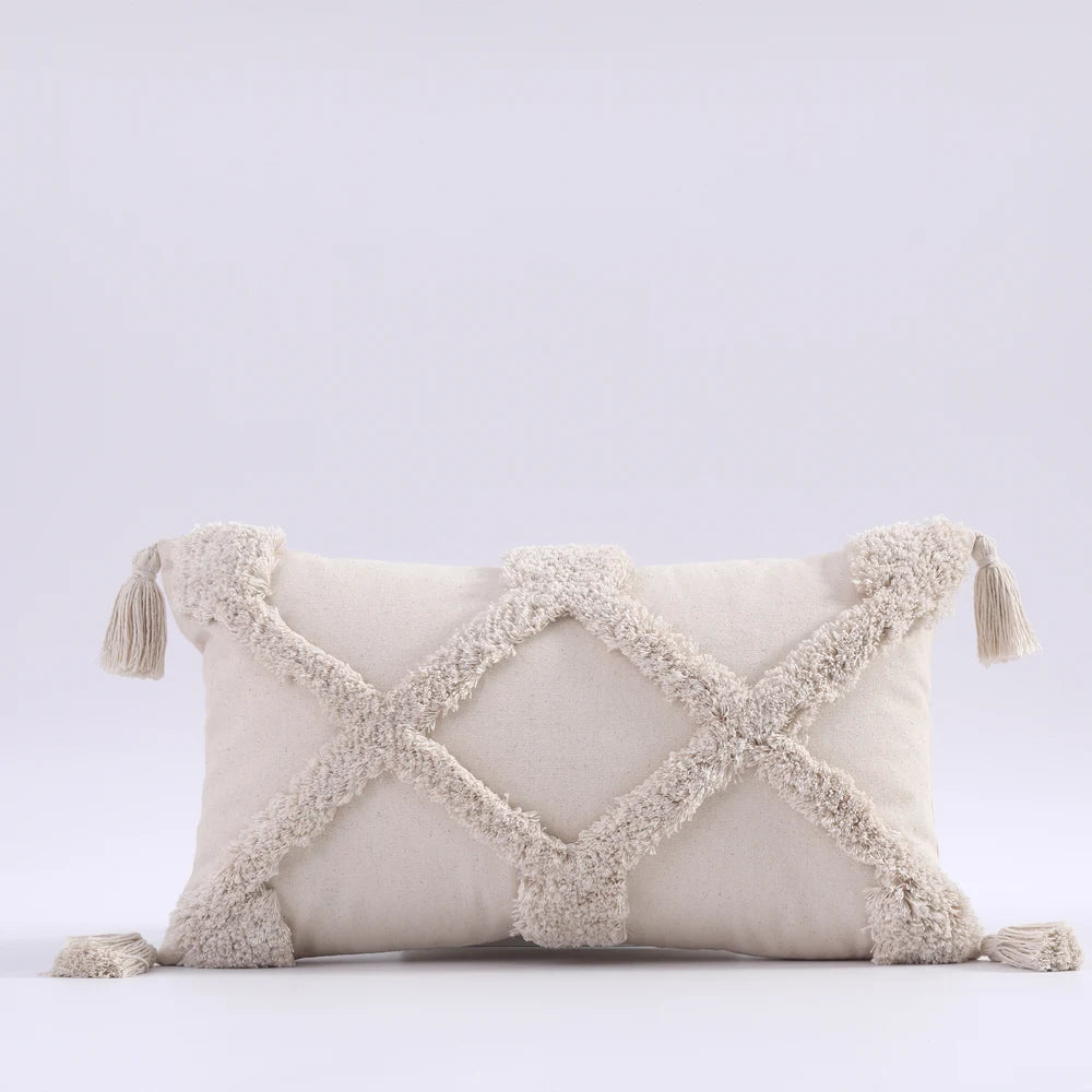 45 * 45/30 * 50cm Moroccan Bohemian Plucked Nordic Style Pillowcase Hotel Home Living Room Sofa Cushion Cover