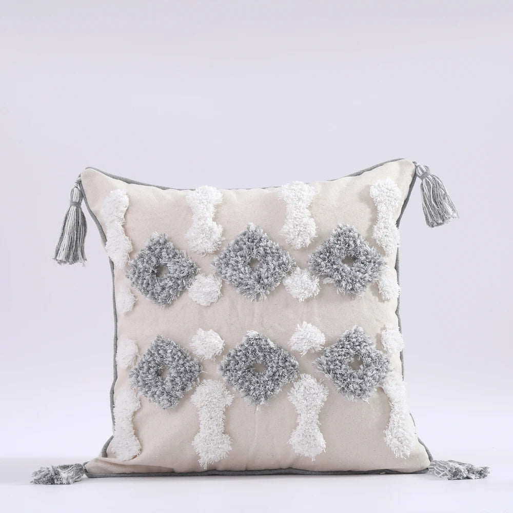 45 * 45/30 * 50cm Moroccan Bohemian Plucked Nordic Style Pillowcase Hotel Home Living Room Sofa Cushion Cover