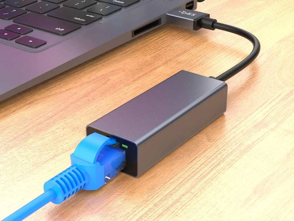 Gigabit Mini Port 1G Lan Cards 1000M USB C Ethernet Adapter External Wired Network Card Lan Converter Rj45 3.1 Hub Stock