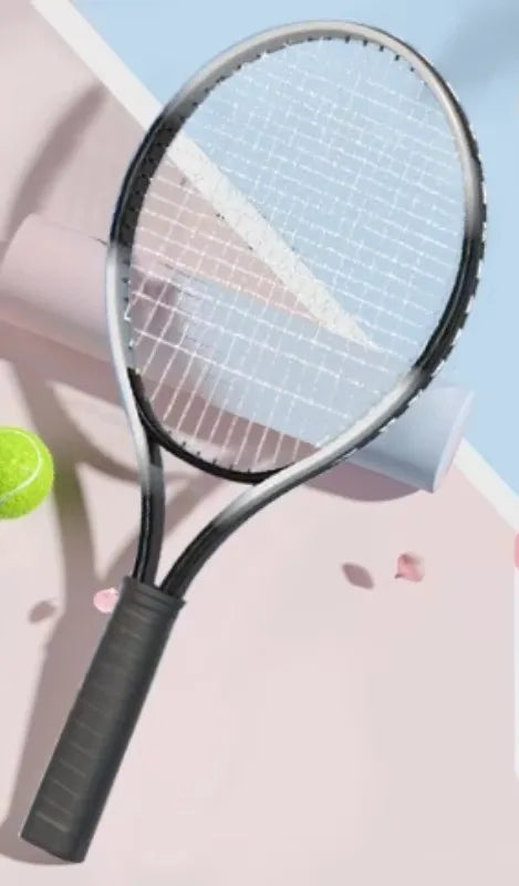 Professional Portable Aluminum Alloy Nylon Sports Racket Designed for College PE Classes in Tennis and Badminton