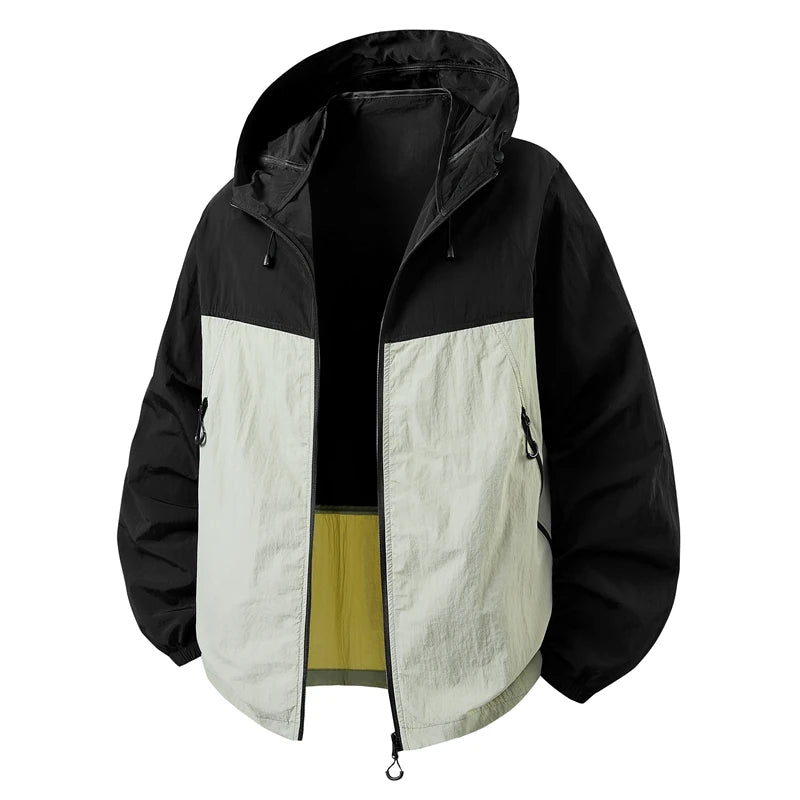Oem Wholesale Custom Summer Thin Outdoor Casual Jackets Running Hooded Windbreaker Unisex Jacket