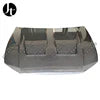 For Audi Q8 SQ8 RSQ8 Front Hood Retrofit M Style Dry Carbon Fiber Bonnet Front Engine Cover 2018+
