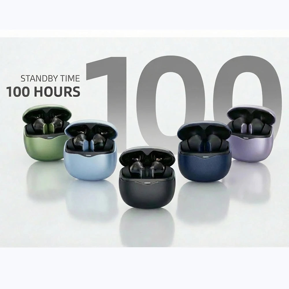 Colorful Wireless Earbuds Touch Control Earphone TWS Headset With Deep Bass Sound 650mAh Large Battery Support ANC APP Control - Free Item
