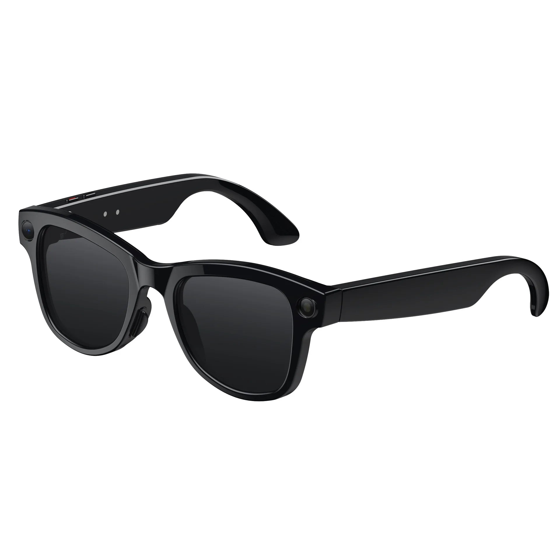 M02 Fashion Smart Glasses with Charging Case 8-Megapixel High-Definition Camera AI Translation Video & Photo Recording 32GB