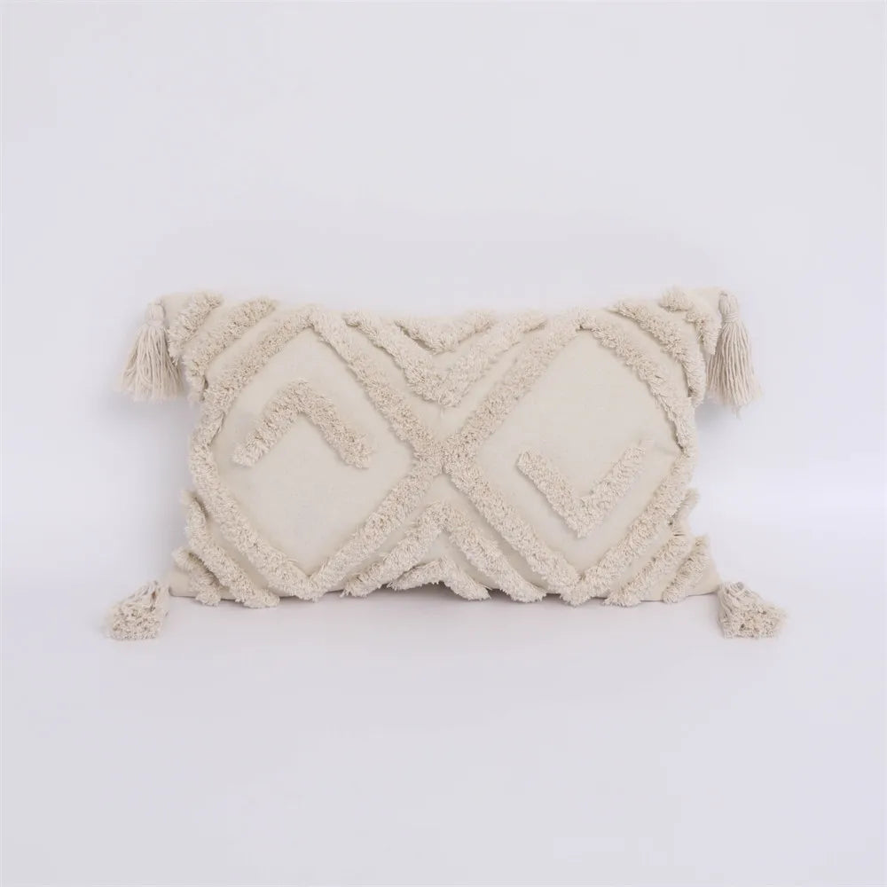 45 * 45/30 * 50cm Moroccan Bohemian Plucked Nordic Style Pillowcase Hotel Home Living Room Sofa Cushion Cover