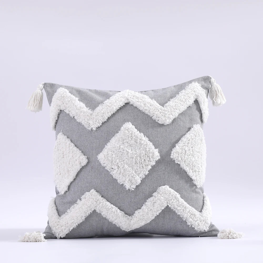 45 * 45/30 * 50cm Moroccan Bohemian Plucked Nordic Style Pillowcase Hotel Home Living Room Sofa Cushion Cover