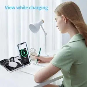 R11 Wireless Charging Stand 5V/1A Output QC3.0 for Smartphone Customizable Logo