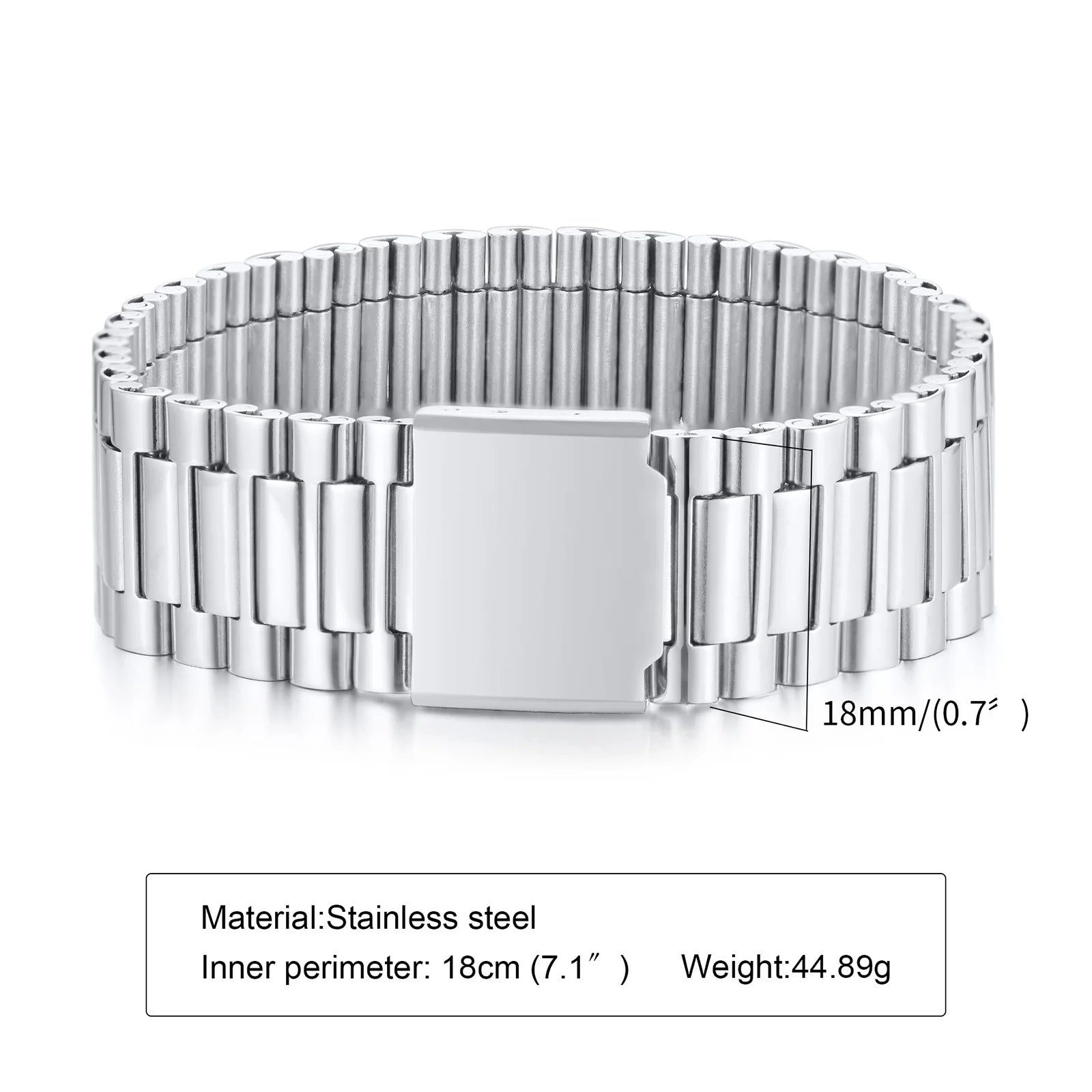 YF8123 Ins Trend Summer New Watch with Heavy Work Bracelet 18k Gold Plated Waterproof Stainless Steel Gift
