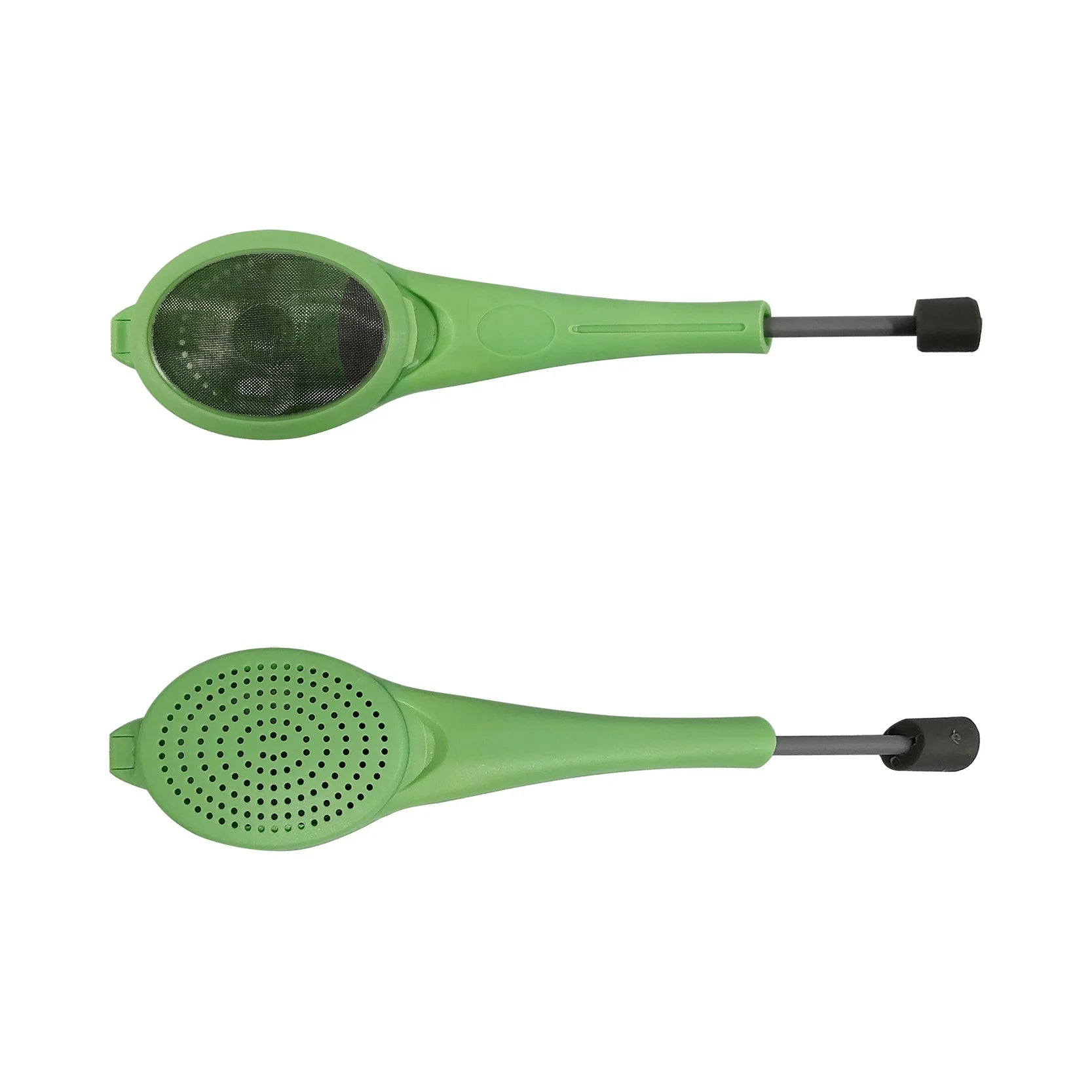 Hot Selling Plastic Tea Infuser Strainer with Silicon Built-in Plunger