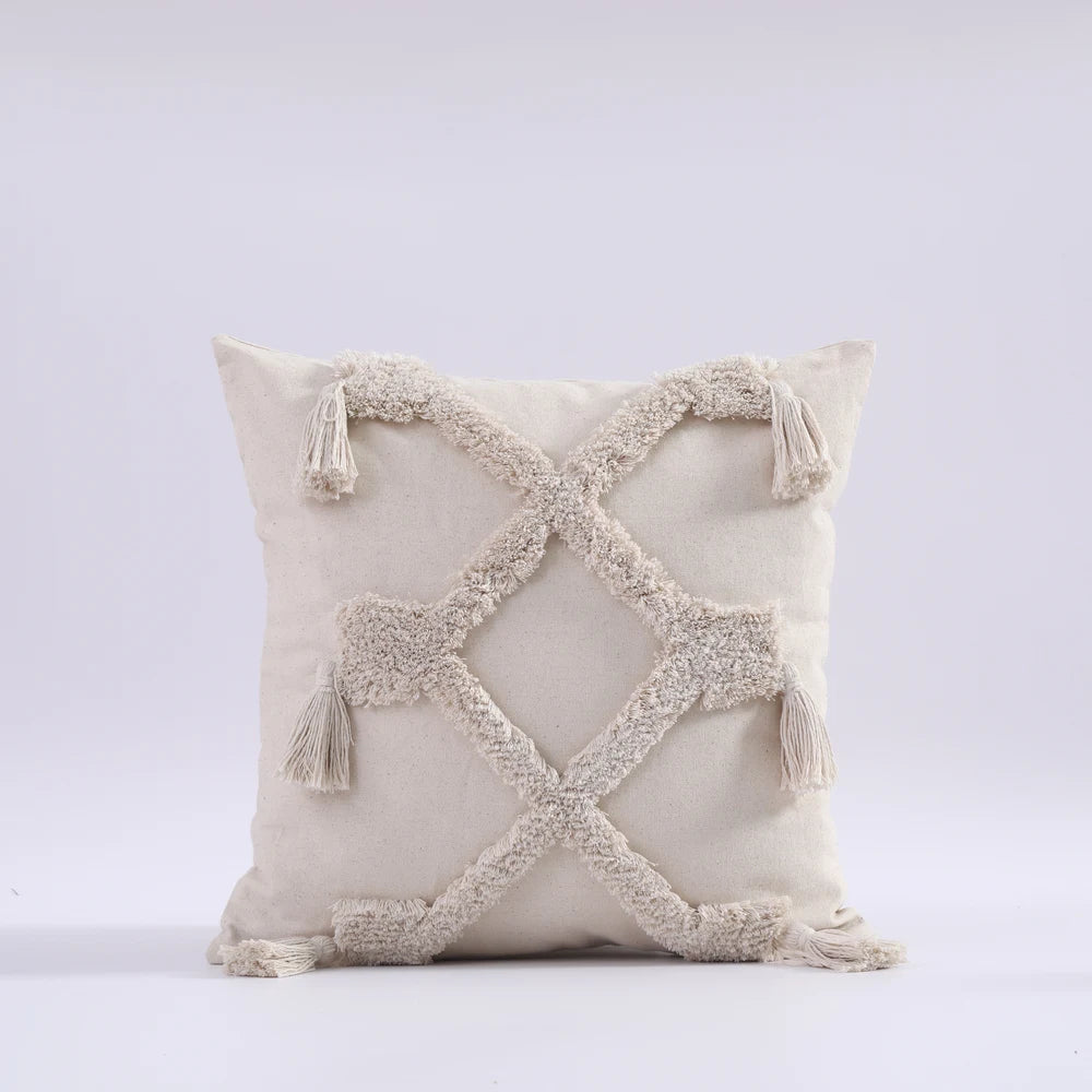 45 * 45/30 * 50cm Moroccan Bohemian Plucked Nordic Style Pillowcase Hotel Home Living Room Sofa Cushion Cover