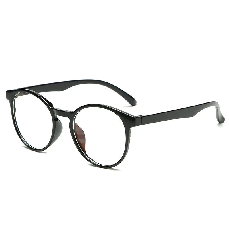 2020 Fashion Classic Round Glasses Black Frame Women Clear Lens Myopia Glasses Men Vintage Eyeglasses Optical Spectacle Frames