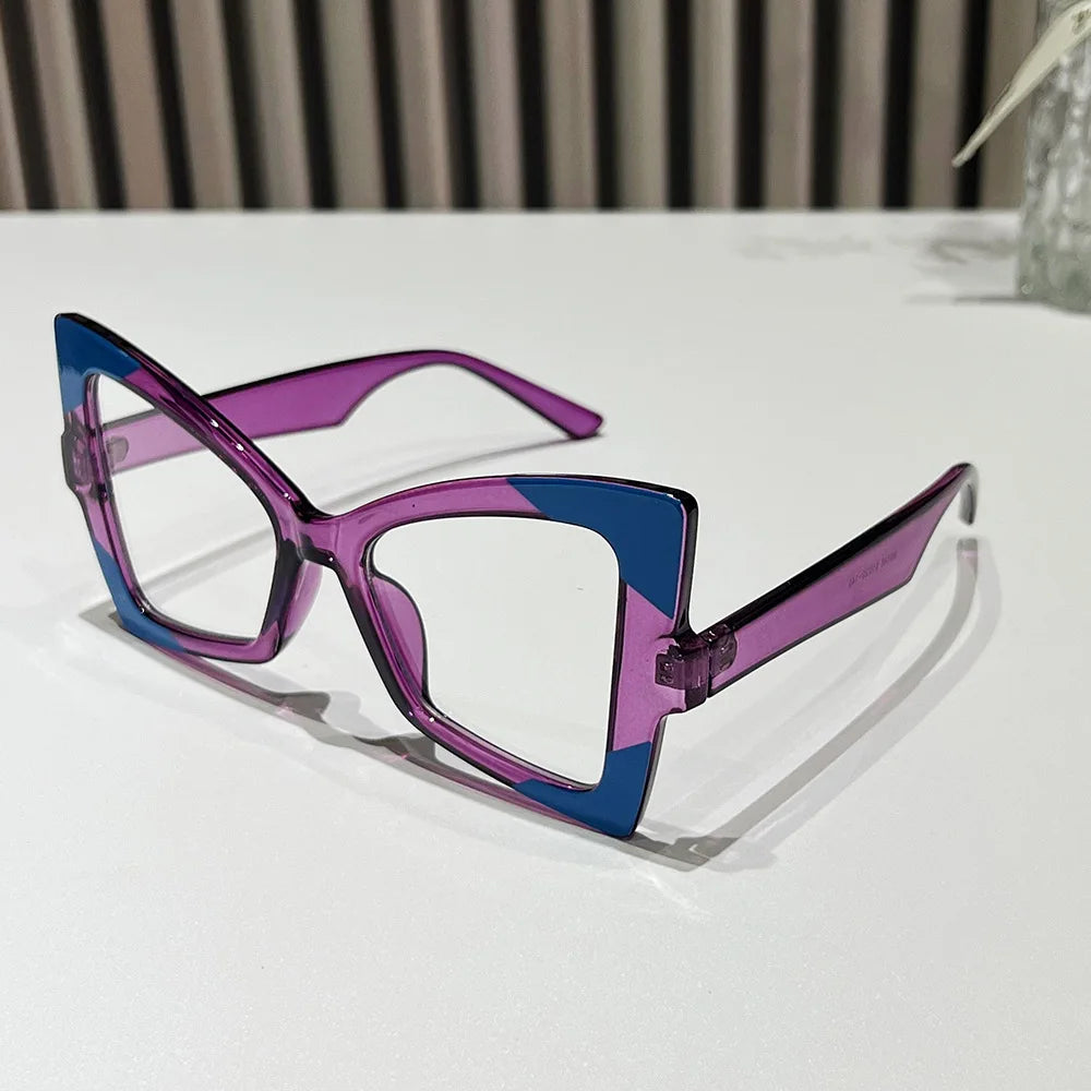 6148 Luxury Shades butterfly Shaped Eyewear Wholesale Custom logo Sunglasses 2024 Cat Eye Glasses Sun Glasses