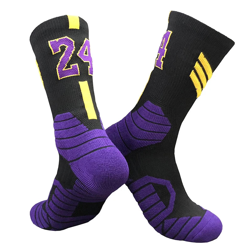 Morant Twelve BOS Basketball Player Star Thick Sport Crew Man MEM USA Socks Digital Number No12 Point Guard Golden State US Team