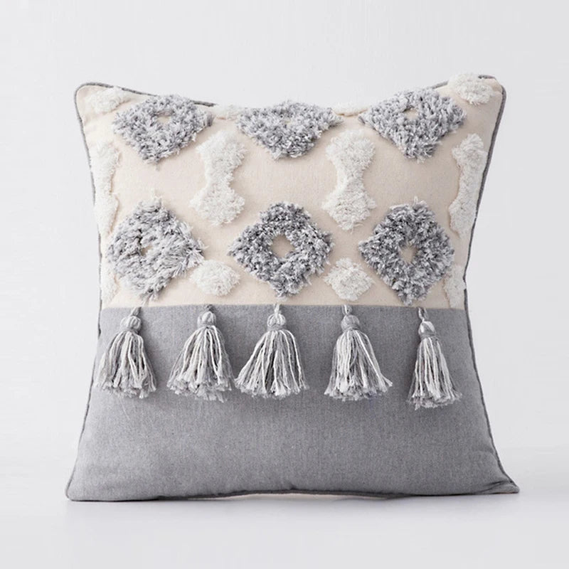 45 * 45/30 * 50cm Moroccan Bohemian Plucked Nordic Style Pillowcase Hotel Home Living Room Sofa Cushion Cover