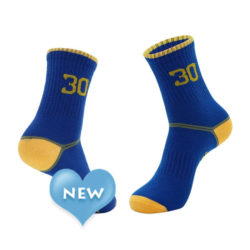 Morant Twelve BOS Basketball Player Star Thick Sport Crew Man MEM USA Socks Digital Number No12 Point Guard Golden State US Team