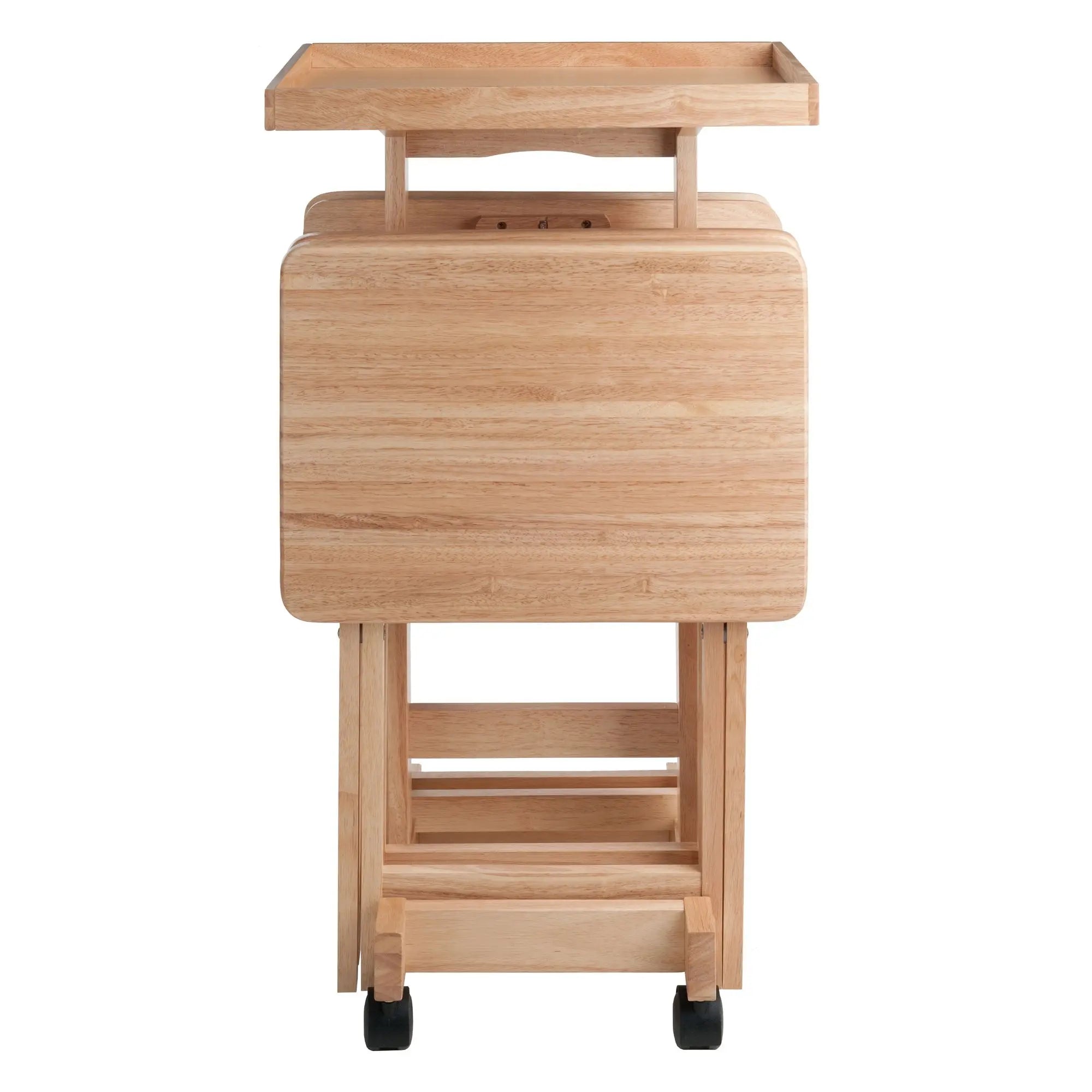 DB 6-PC Snack Table Set Natural