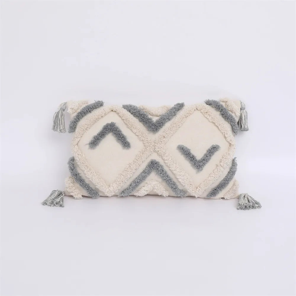 45 * 45/30 * 50cm Moroccan Bohemian Plucked Nordic Style Pillowcase Hotel Home Living Room Sofa Cushion Cover