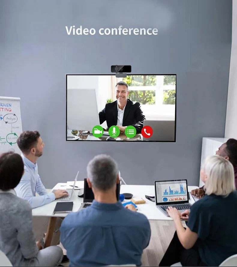 Hot Sell Webcam 2k USB Camera for PC Computer Meeting Laptop Web Cam Video Conference with Mic USB Camera