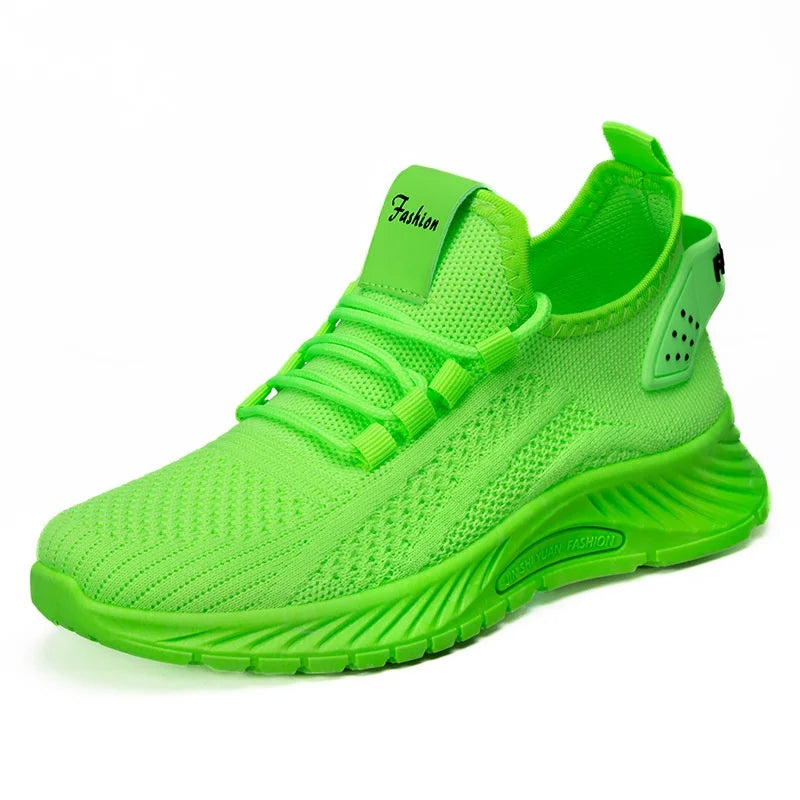 Men's Women's Sporty Fashionable Breathable Mesh Upper Casual Sports Sneakers Comfortable Lightweight Athletic Spring/Autumn
