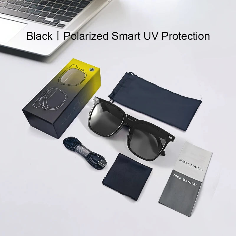 Intelligent Sun Protection Outdoor Sports Glasses Lightweight Polarized BT Touch IPX5 Waterproof Wireless Headset Sunglasses
