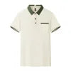 New Design Unisex Plain Short Sleeves Corporate Oversized ProfessionalGolf T-shirtLapel Custom Work