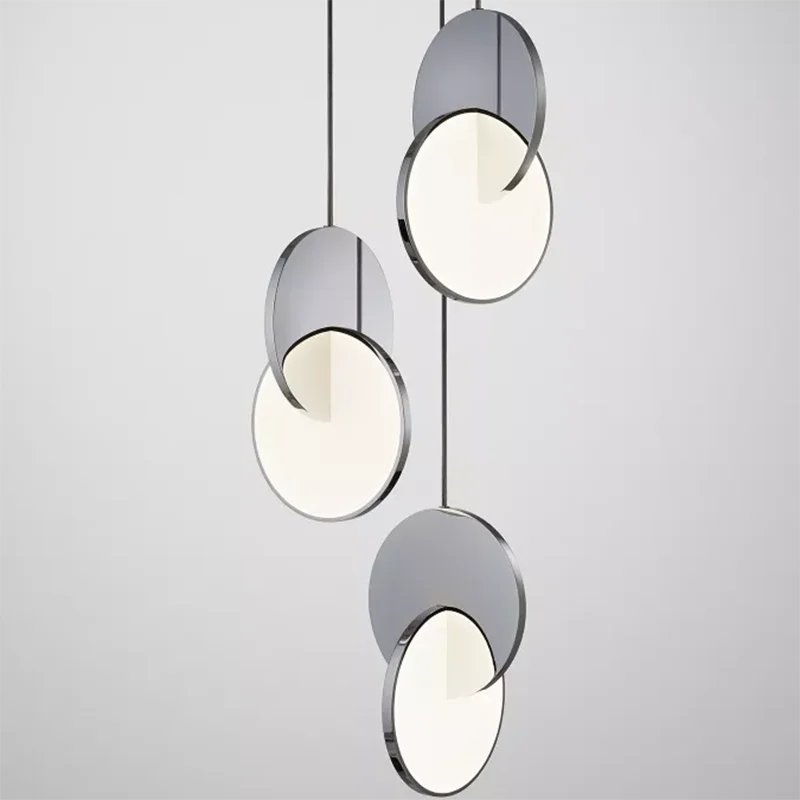 Hot Sale Modern LED Iron Hanging Lamp Gold Pendant Lights for Home Decoration Hotel Hall Restaurant Cafe